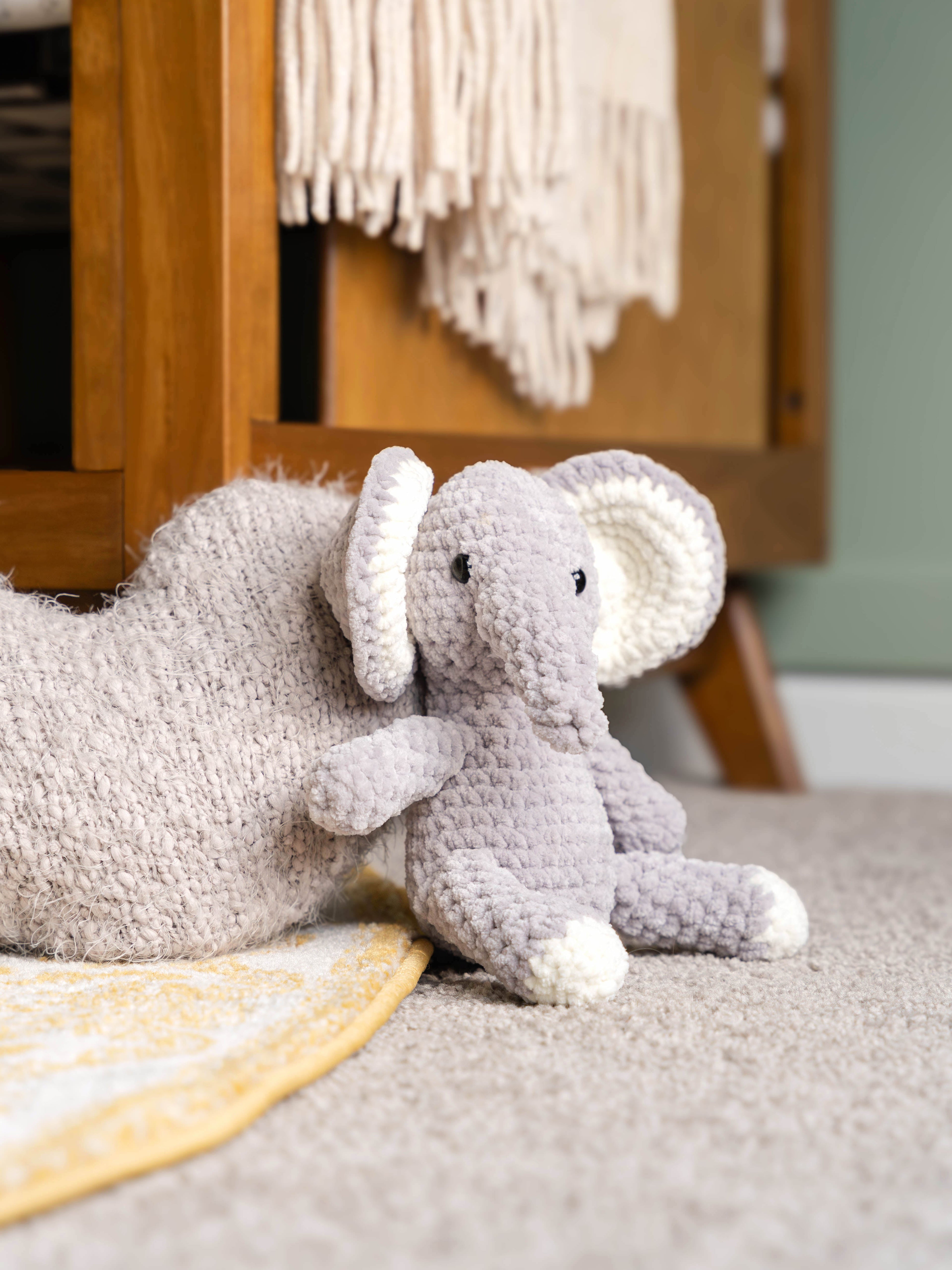 Stuffed Elephant Plushie