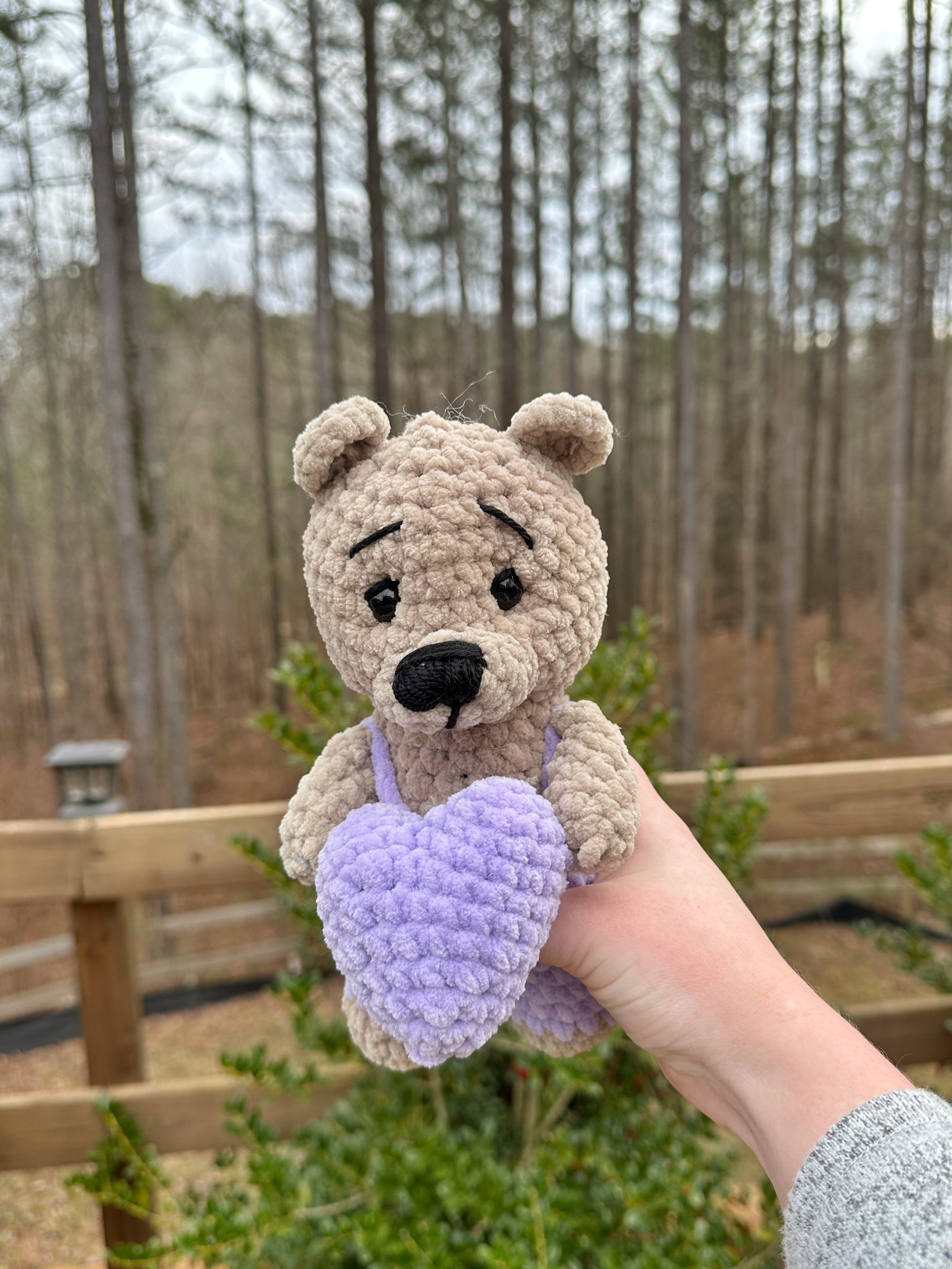 Stuffed Bear with Heart