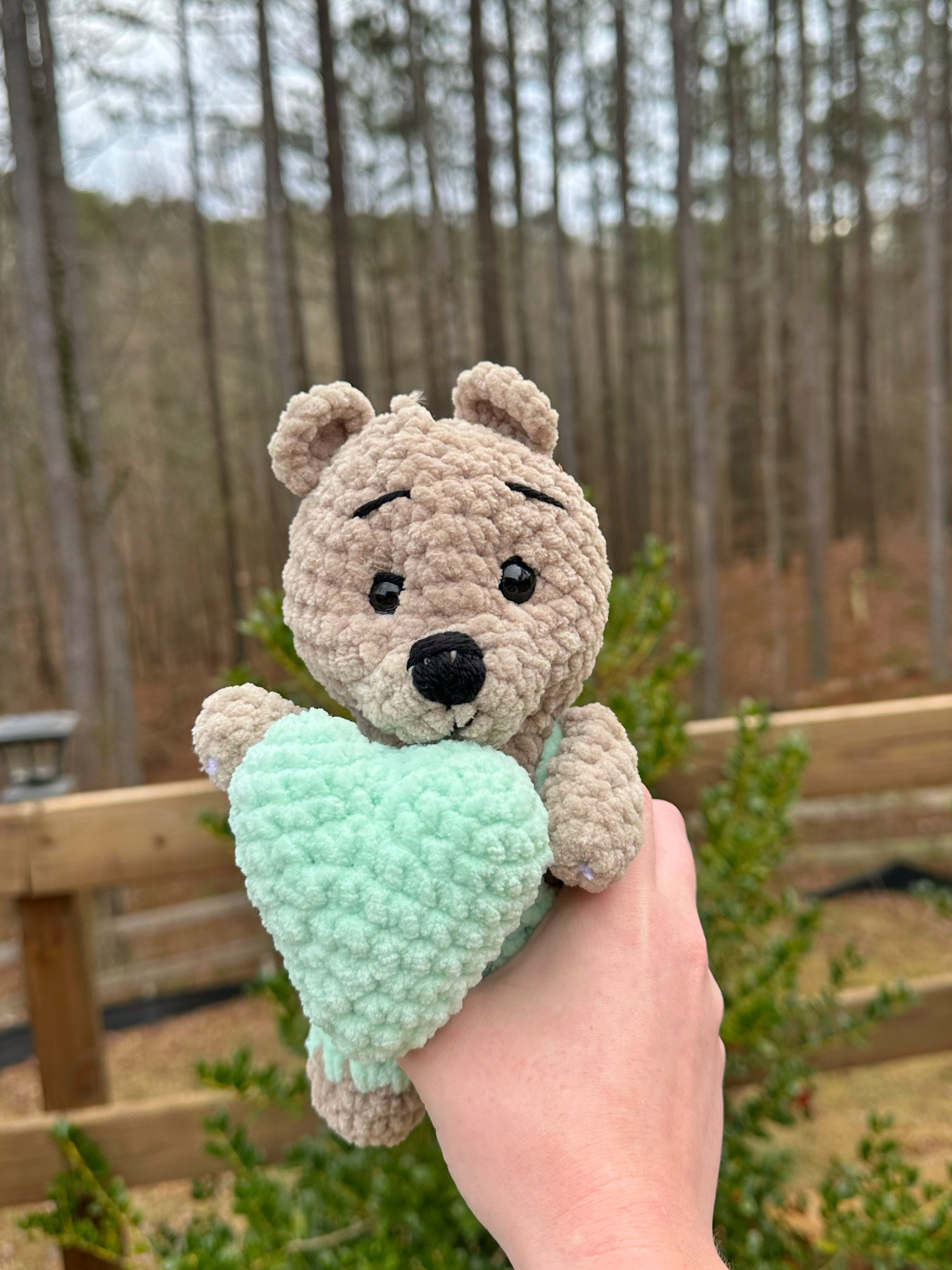 Stuffed Bear with Heart