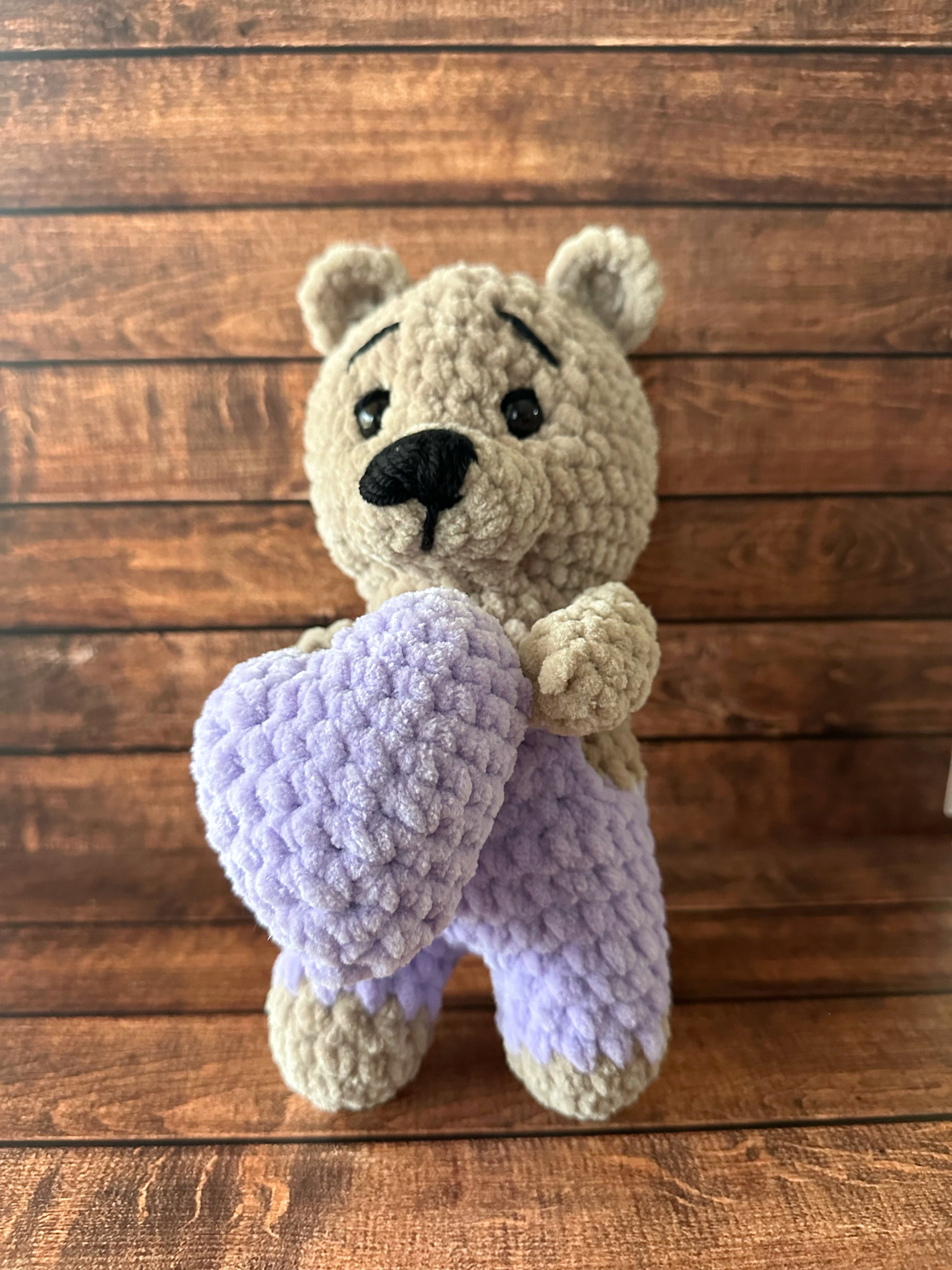Stuffed Bear with Heart