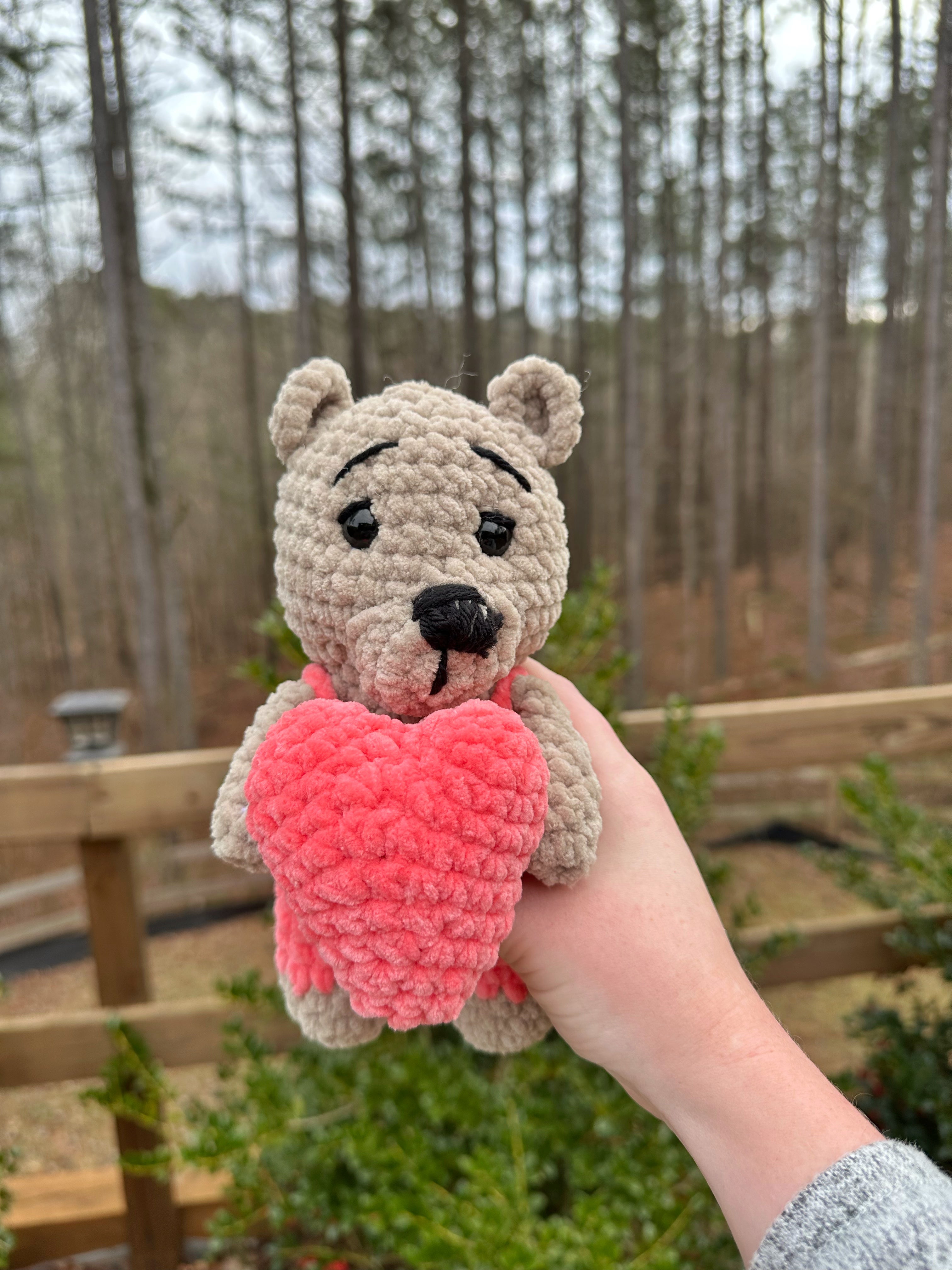 Stuffed Bear with Heart